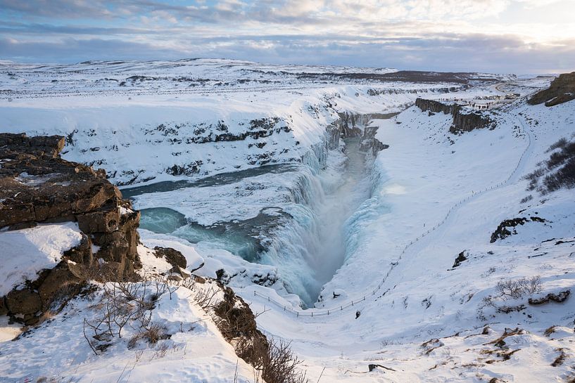 Gullfoss Waterfall, Iceland, Europe by Alexander Ludwig