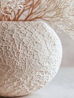 Coral Lace Ceramic Vase