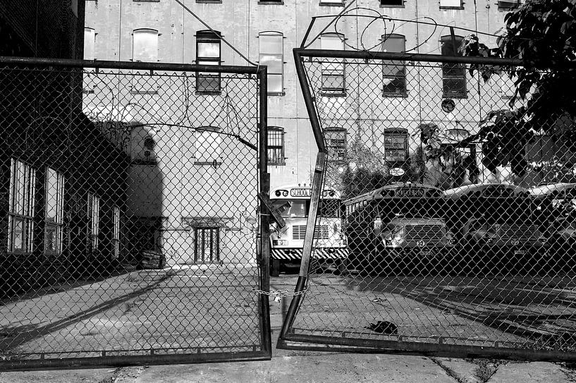 Schulbusse in New York City von Marcel Kerdijk