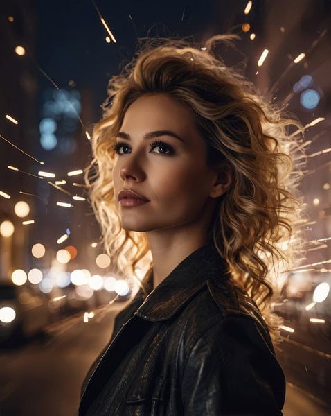 potrait nuit bokeh par hisam colours