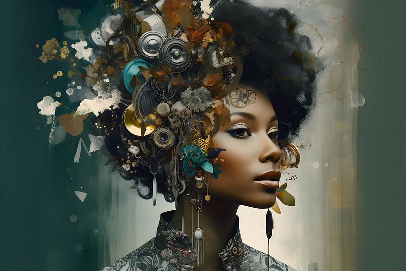 Frau aus der Zukunft von Artsy