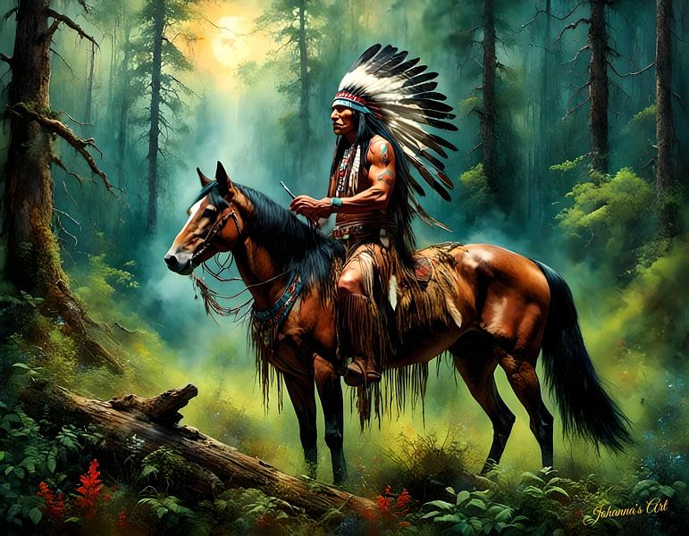 Native American Heritage 42 von Johannas Art Creations