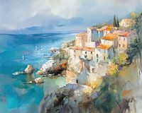 Seaside Canvas Symphony