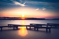 Sunset Lake Veere Zeeland