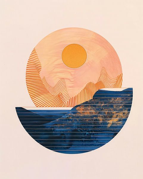 Verschmelzung von Tag und Nacht von ByNoukk