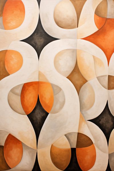 Albâtre et ambre par Galerie d'art Roderick Sebastiaan