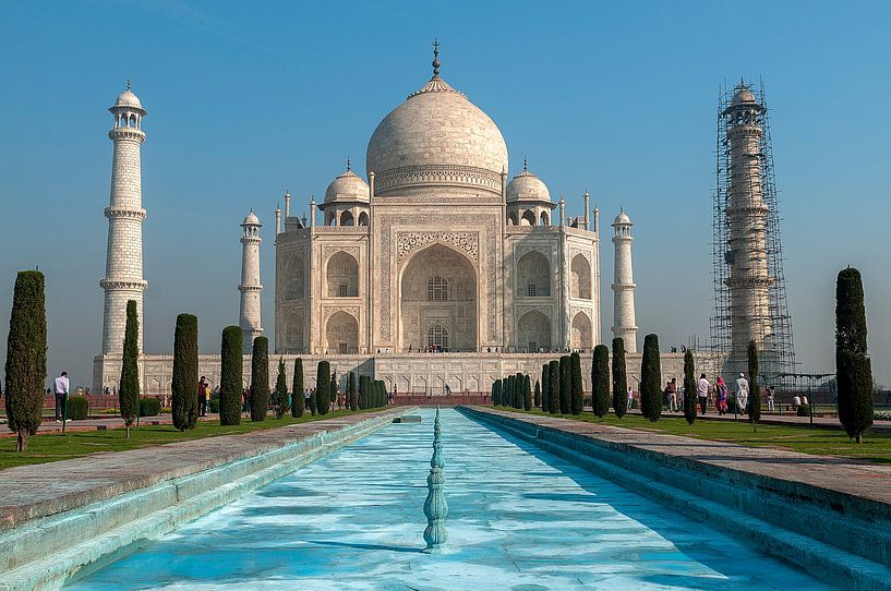 Agra: Taj Mahal von Maarten Verhees