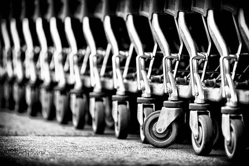 Gewoon winkelwagentjes maar toch anders par Han Balk