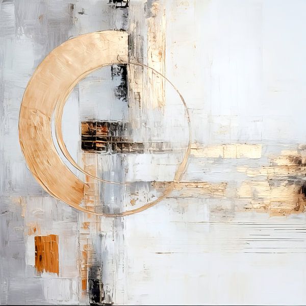 ABSTRAKTE KUNST Durchhaltevermögen von Melanie Viola