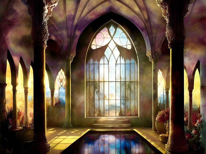 Hallenbad von Nicolette Vermeulen