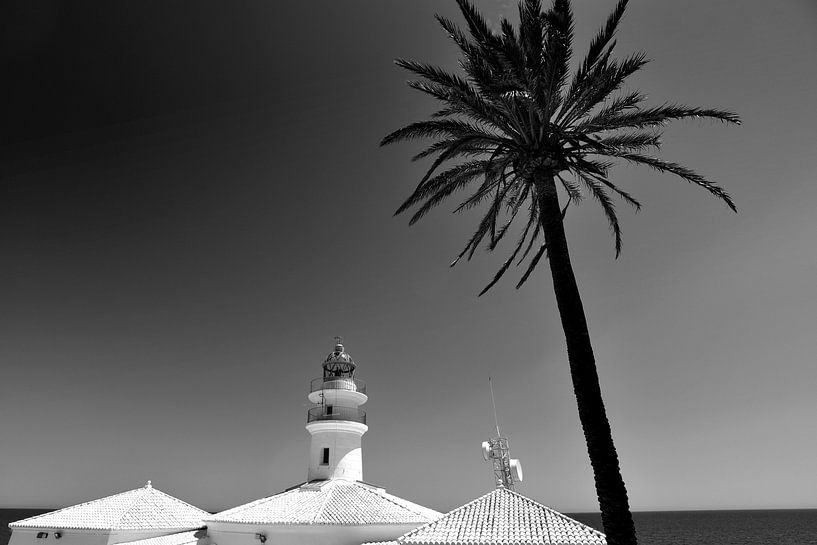 Phare (noir et blanc) par Rob Blok