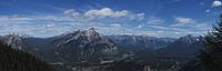 Panorama in Banff, Kanada