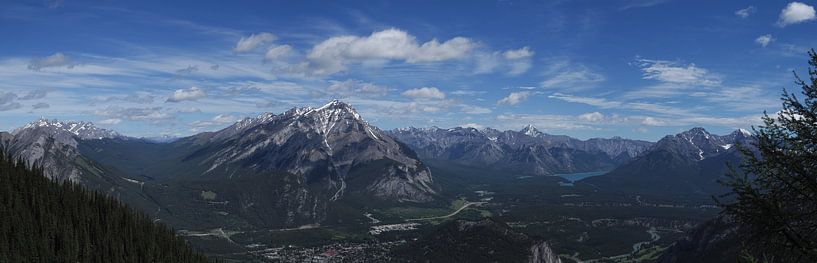 Panorama in Banff, Kanada von Hans G. Smit