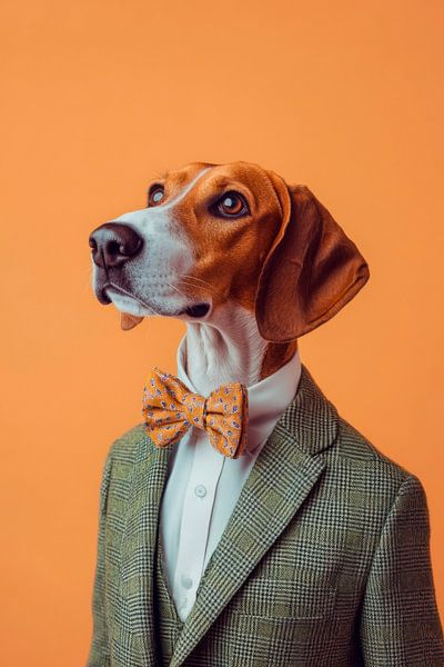 American Foxhound by Poster Art Shop