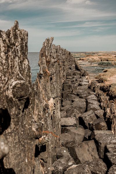 Old seawall by Wolbert Erich