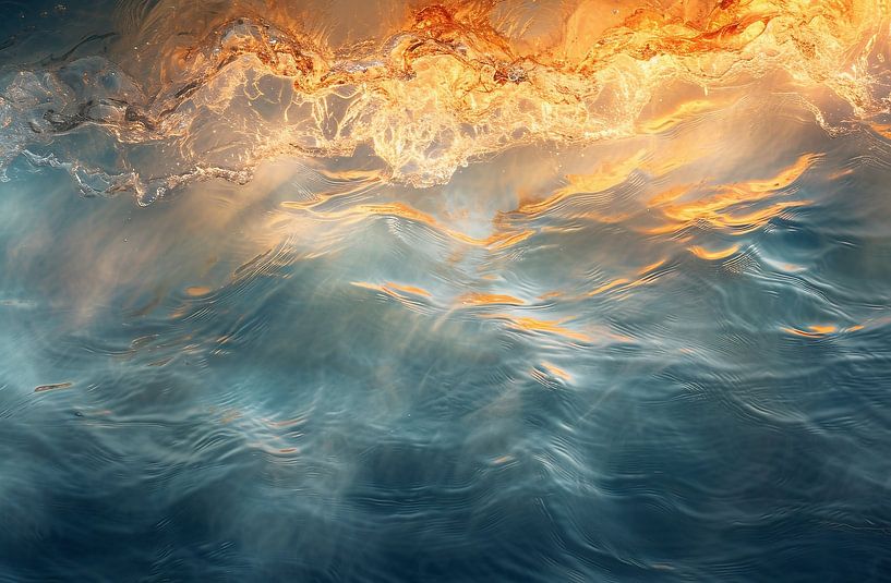 Feuer und Wasser von fernlichtsicht