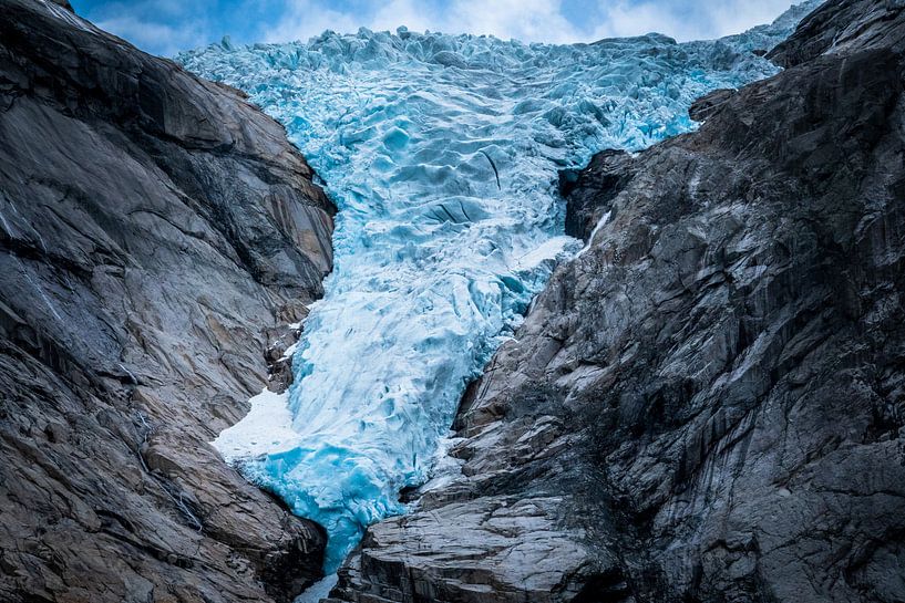 Briksdalbreen glacier Norway by Jayzon Photo