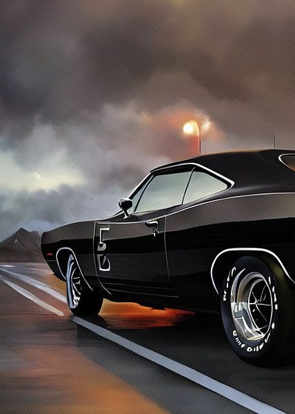muscle car by movie & music poster