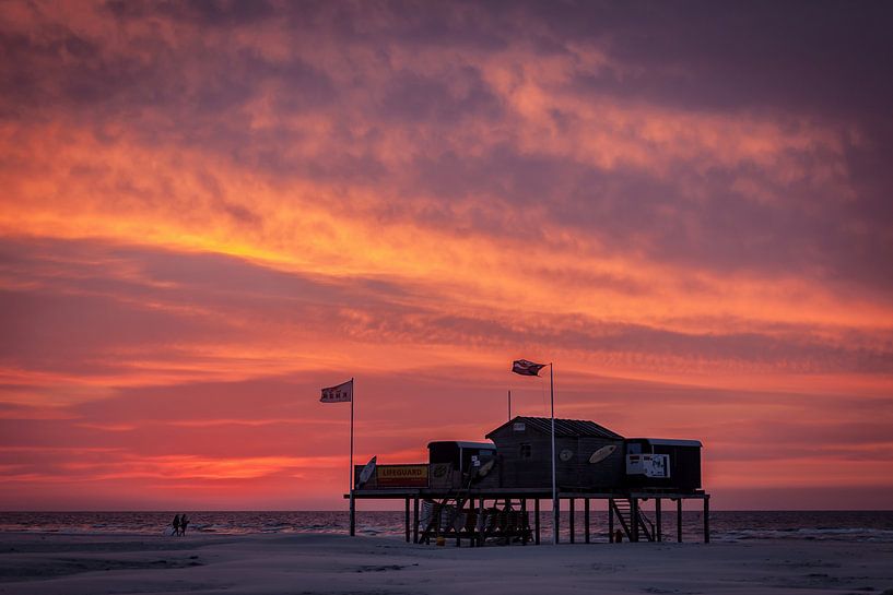 Sauveteur de Schiermonnikoog par Martijn van Dellen