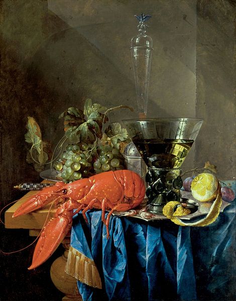Stilleven met kreeft, Cornelis de Heem van Meesterlijcke Meesters