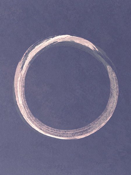 Wabi Sabi Abstraktion von Mad Dog Art