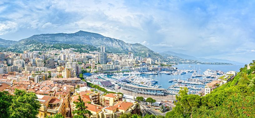 Fürstentum Monaco Luftaufnahme von Stefano Orazzini