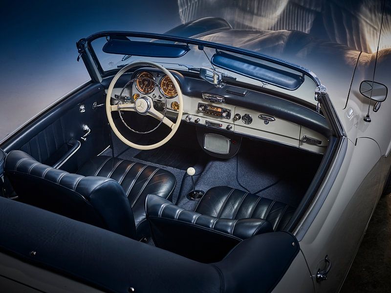 Mercedes 19 SL 1958 by Paul Delaet