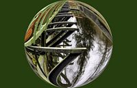 image circulair d'une machine hydraulique ancienne