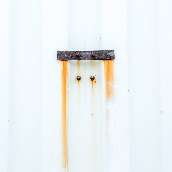 Rostiges Weiß und Gelb - Studie 1 von Texel eXperience