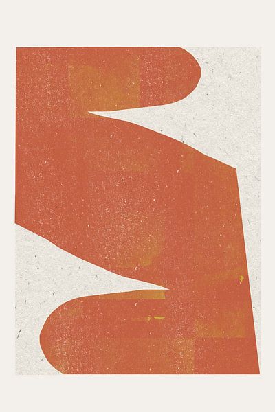 Silhouette orange par THE MIUUS STUDIO