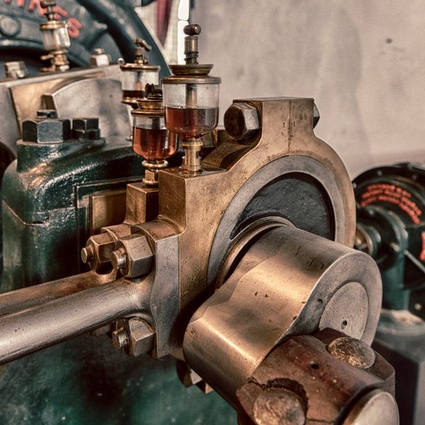 Detail Dampfmaschine Cruquius Dampfpumpwerk von Peter Jongeling