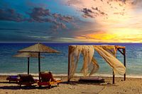 Soirée sur la plage