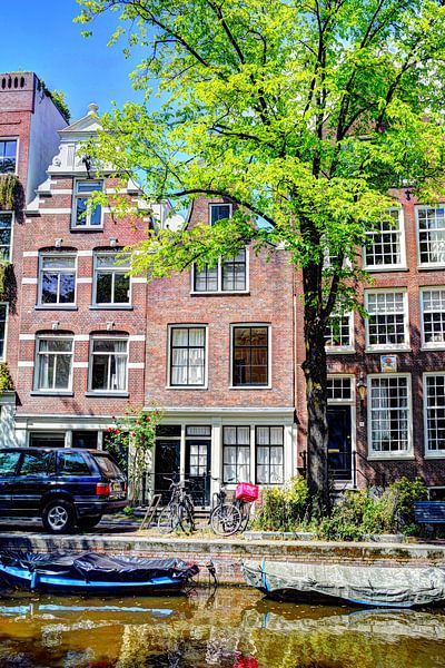 Nummer 1 Egelantiersgracht 54 Huis Gekleurd par Hendrik-Jan Kornelis