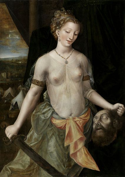 Judith mit Holofernes' Kopf, Jan Matsys von Meisterhafte Meister