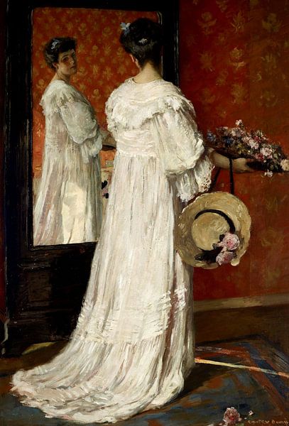 Als Rupert Bunny aus dem Garten zurückkehrte von Meisterhafte Meister