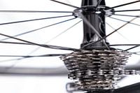 Details of the cyclist bike "cog "