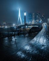 Erasmusburg bei Nacht