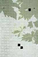 Leaf wall mosaic