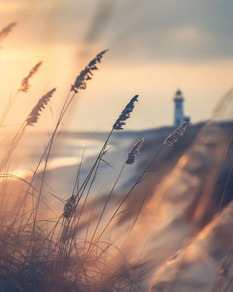 Goldener Sonnenuntergang am Strand von Claudia Rotermund