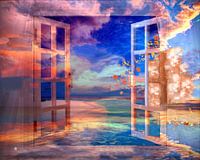 Autumn is here! Seen through the window.