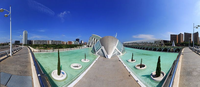 Valencia - Ciudad de las Artes y las Ciencias von Frank Herrmann