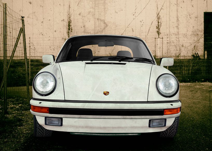 Porsche 911 3.2 Carrera Cabrio in antique patina by aRi F. Huber