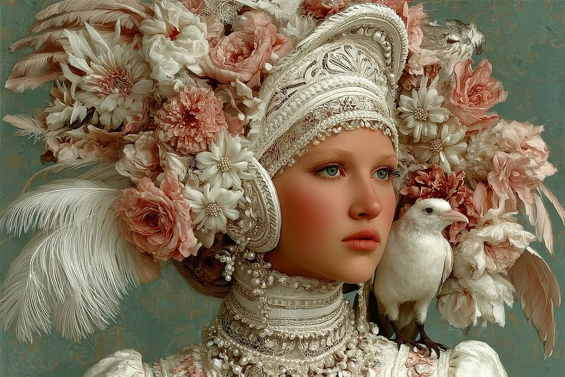 portrait surréaliste par Egon Zitter