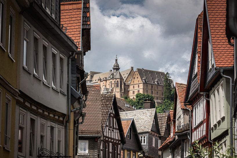 Marburg / Weidenhausen Vue sur le château par Jürgen Schmittdiel Photography