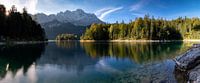 Lever de soleil sur l'Eibsee