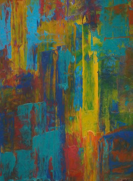 Abstract composition 1080 by Angel Estevez