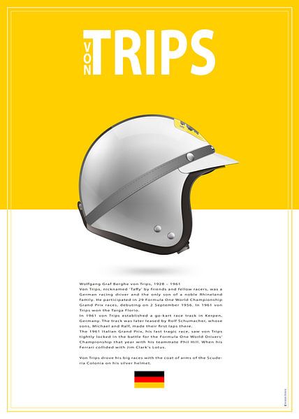 Wolfgang v. Trips Helmet von Theodor Decker