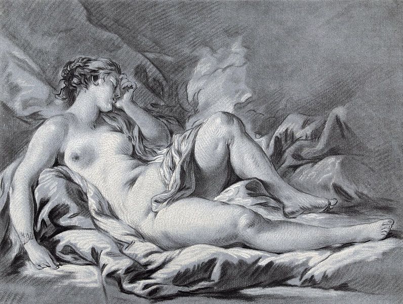 Schlafende Venus, Louis-Marin Bonnet, 1771 - 1772 von Atelier Liesjes