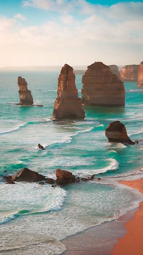 Twelve Apostles im Sonnenuntergang von Martin Wasilewski
