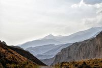 Fin du col de l'Akkya, Kirghizistan